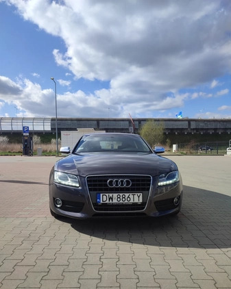 Audi A5 cena 43000 przebieg: 191000, rok produkcji 2010 z Wrocław małe 154